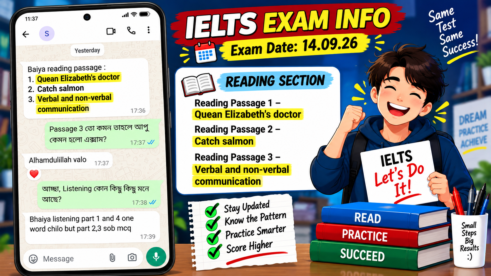 IELTS Exam Review – 14.09.2026